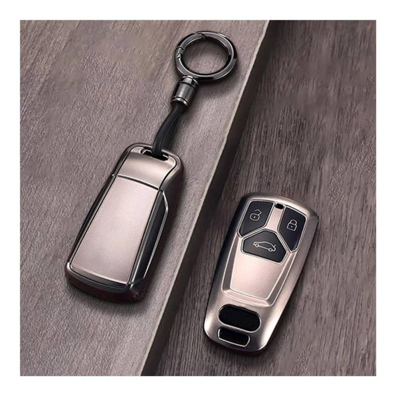 Auto Schlüsselgehäuse TPU Auto Schlüssel Fall Volle Abdeckung Shell Schutz Fob Keyless Für A4 B9 A5 A6 8S 8W Q5 Q7 4M S5 S7 TT Schlüsselhülle Cover(Set 1) von Dusibulv