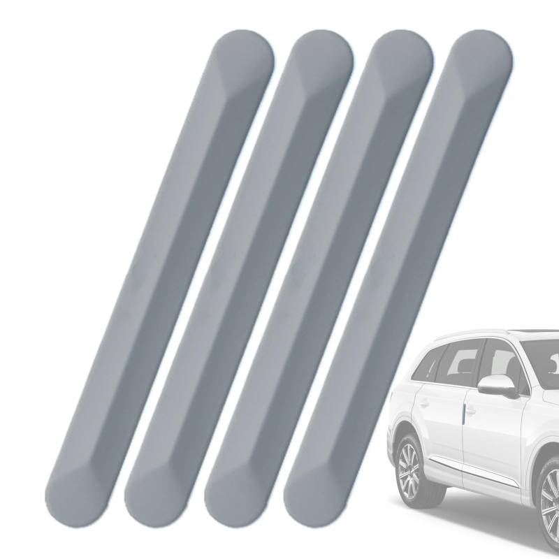 Duvcoywae Auto-Seitentür-Kantenschutz, Silikon-Autotür-Kantenschutz - Selbstklebender Kratzschutz für Autotüren,4X Soft Guards Strips Auto-Türschutz für Autos, Autos, Wohnmobile, LKWs von Duvcoywae