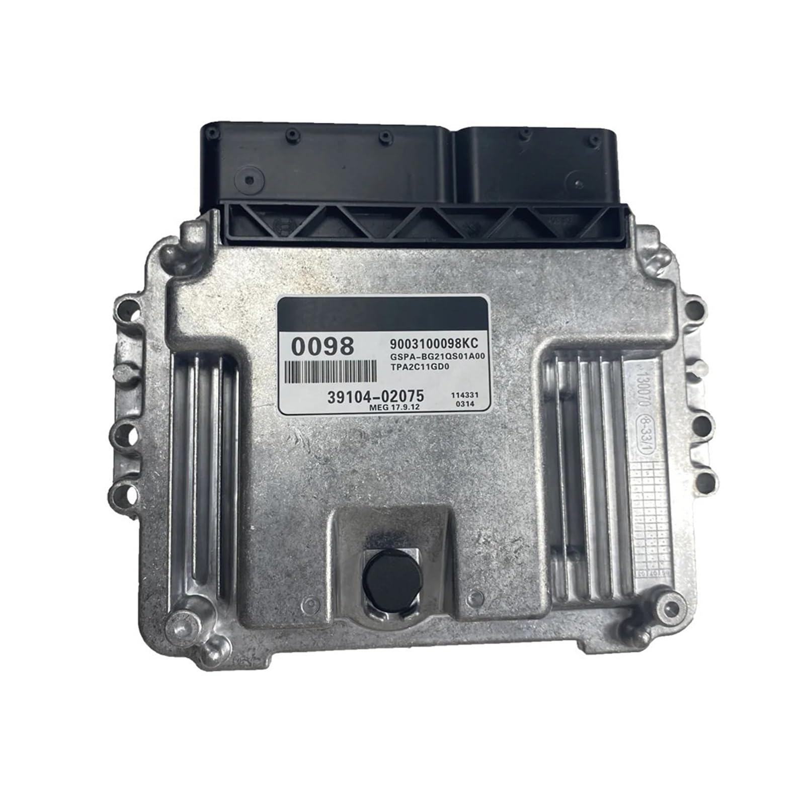 39104-02075 3910402075 0098 ECU Auto Motor Computer-Board Elektronische Steuereinheit Fit, Kompatibel for Hyundai-MG17.9.12 von Duwnlos