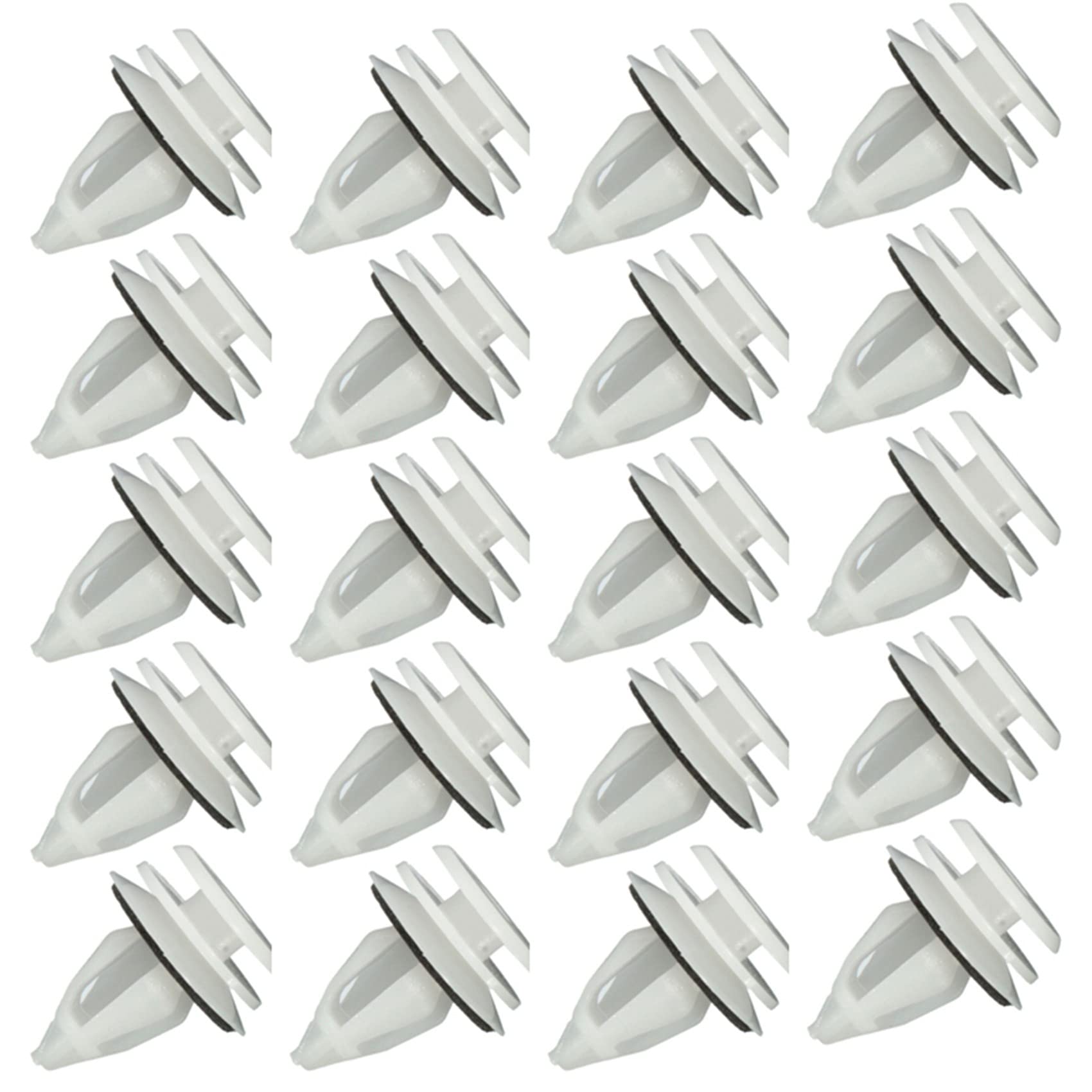 Dxoniislh 20Pcs Universal Kunststoff Auto Auto Innenverkleidung Clips Karte TÜRverkleidung Clips von Dxoniislh