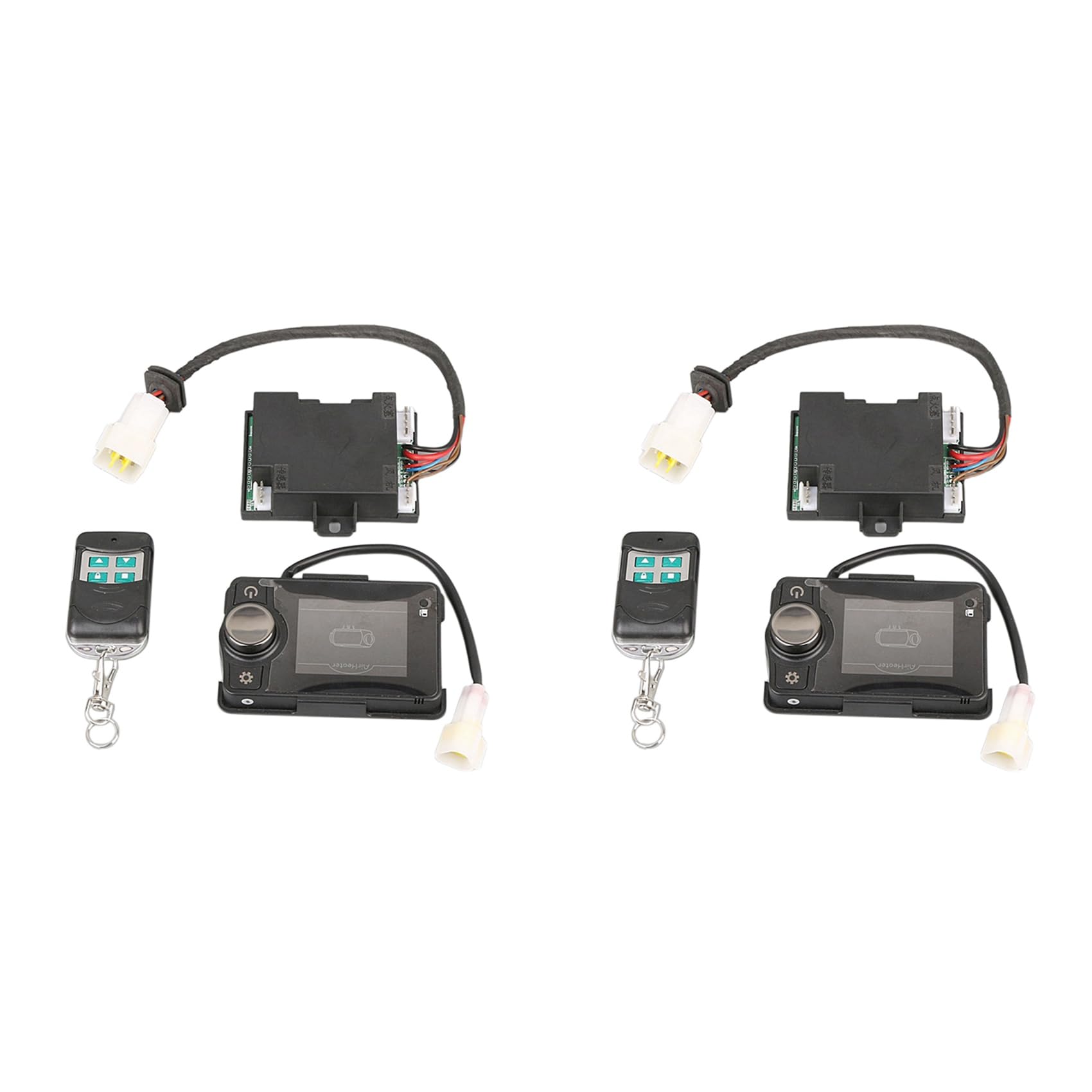 Dxoniislh 2X 12 V 5 KW Luftdiesel-Lufterhitzer, Bluetooth-Schalter/Steuerplatine, Hauptplatine/Fernbedienung für Auto-Standheizung von Dxoniislh