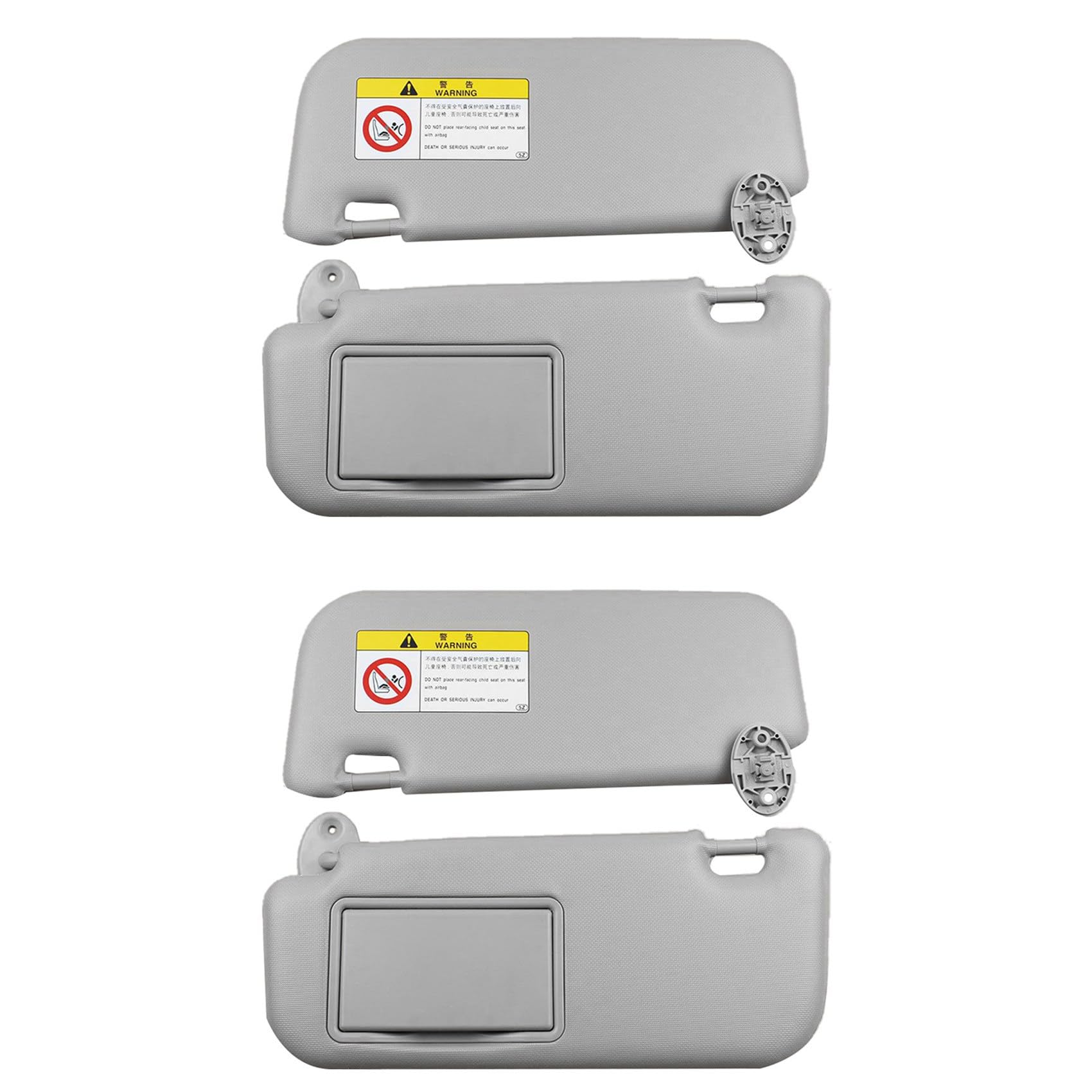 Dxoniislh 4X Auto-Sonnenblende für 2014 2015 2016 2017 74320-02B21 74310-02K91 mit AutozubehöR von Dxoniislh