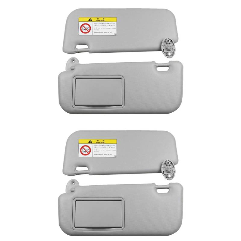 Dxoniislh 4X Auto-Sonnenblende für 2014 2015 2016 2017 74320-02B21 74310-02K91 mit AutozubehöR von Dxoniislh