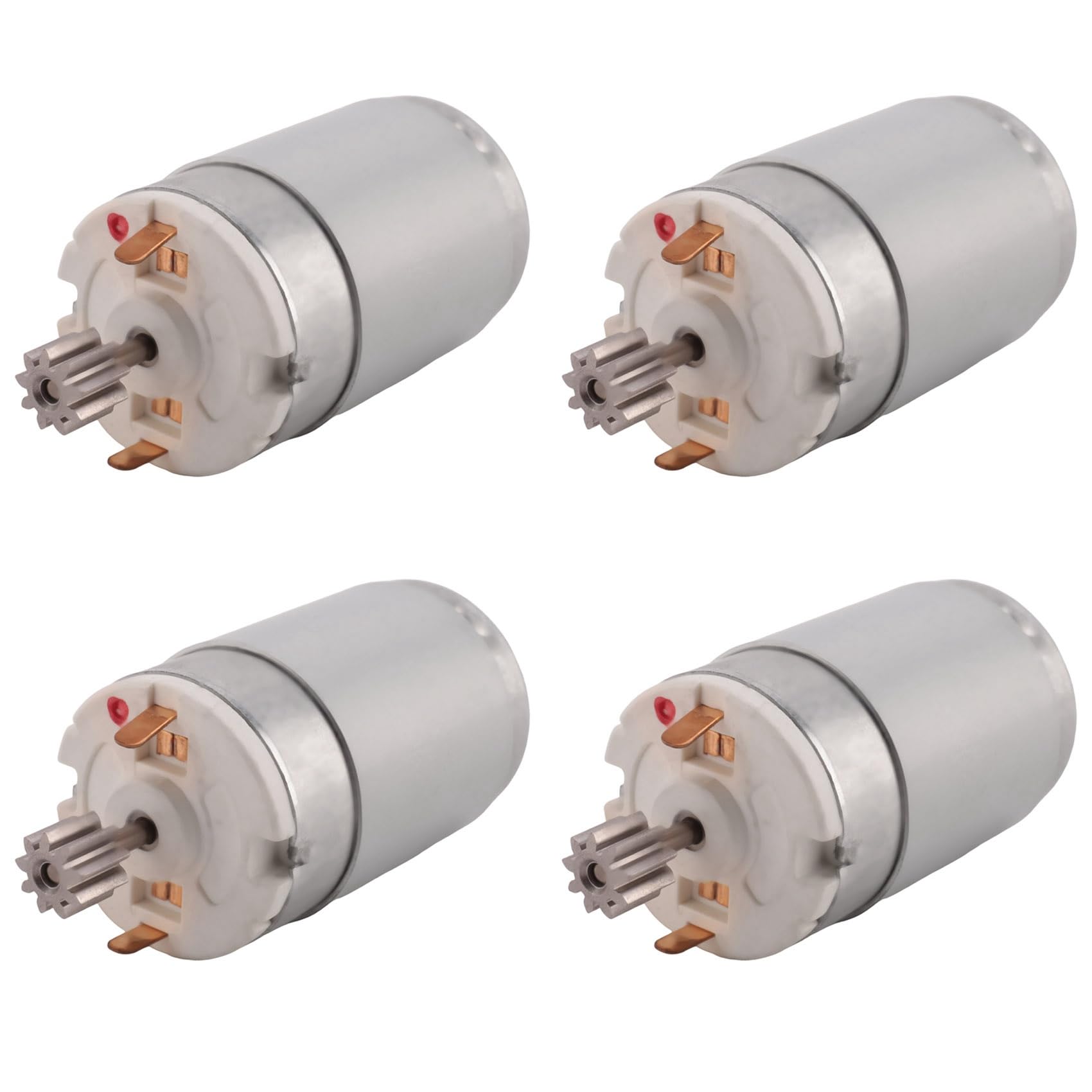 Dxoniislh 4X für Neue Elektronik Gaspedal Steuerung 12V DC Motor 9-Zahn für 993647060/73541900 von Dxoniislh