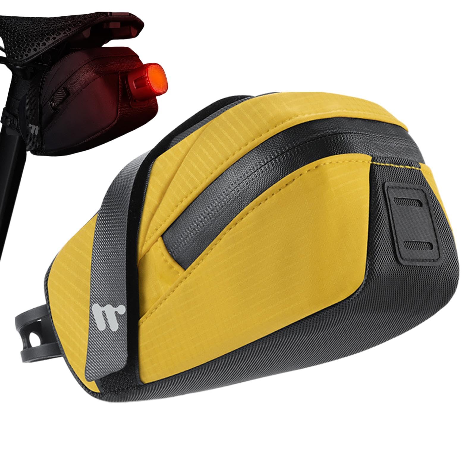 Cycle Saddle Bags For Rear Rack, Mountain Cycling Saddle Bag for Rear Rack | Portable Under Seat Pouch, Removable Cycling Seat Pack for Road and Mountain Riding, Ideal for Travel and Outdoor Adventur von Dybnuhoc