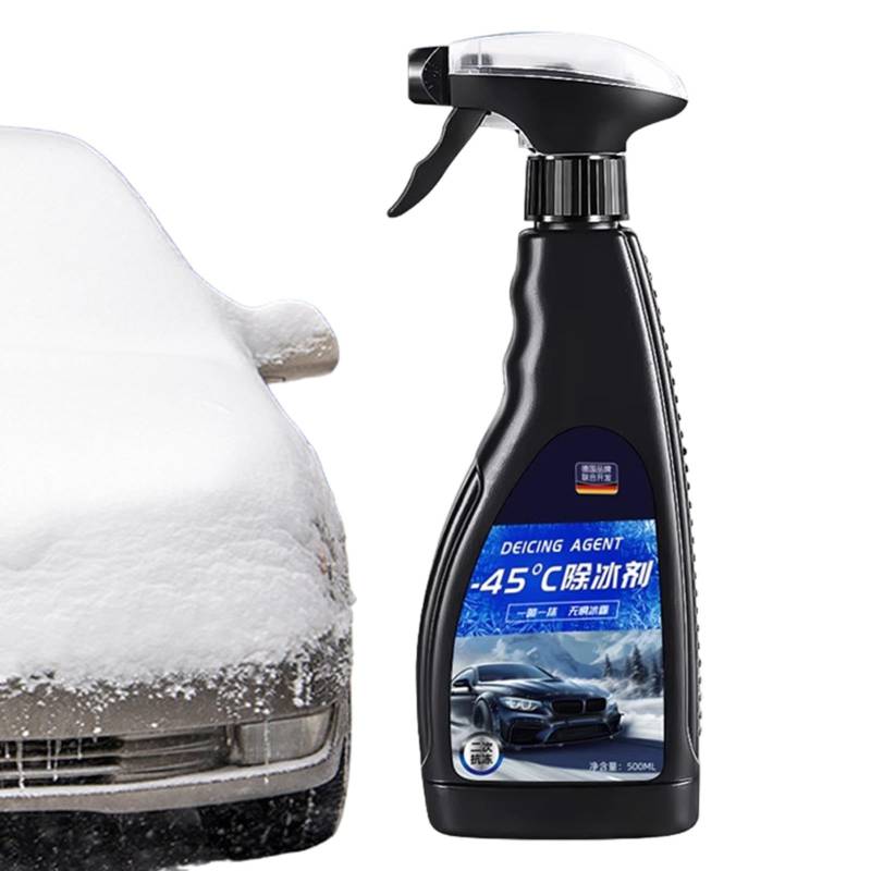 Dybnuhoc Deicer Spray, Ice Remover Melting Spray, Snow Removal Spray, Windshield Defrost Liquid, Snow Melting Spray, Car Window Cleaner, Ice Melt Spray, Automotive Defroster, Winter Car Care von Dybnuhoc