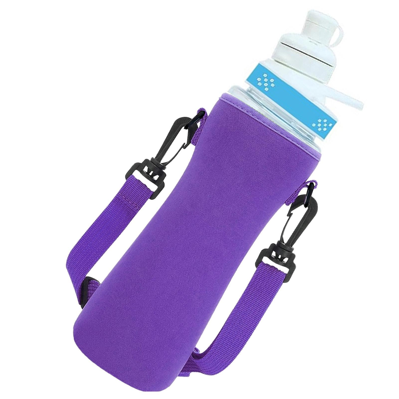 Dybnuhoc Neopren-Flaschenhülle, Neopren-Wasserflaschenhalter | Trägerhaltertasche - Tragbarer, mit Neopren isolierter Wasserflaschenkühler, Wasserflaschenhaltertasche, Wasserflaschentaschenträger für von Dybnuhoc