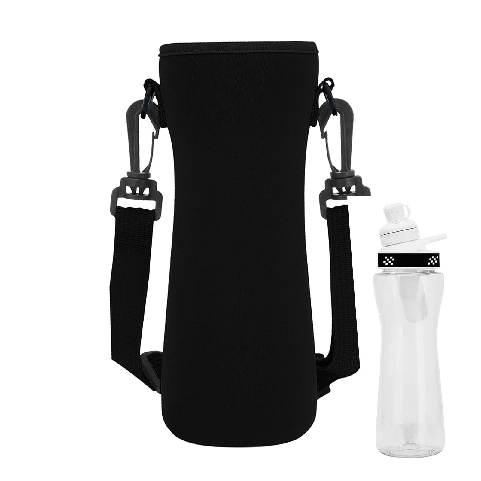 Dybnuhoc Neopren-Wasserflaschenhalter,Neopren-Flaschenhalter,Wasserflaschenhalter-Tasche | Ergonomische Wasserflaschenhalter-Tasche, isolierter Flaschenhalter, Wasserflaschen-Taschenträger für von Dybnuhoc