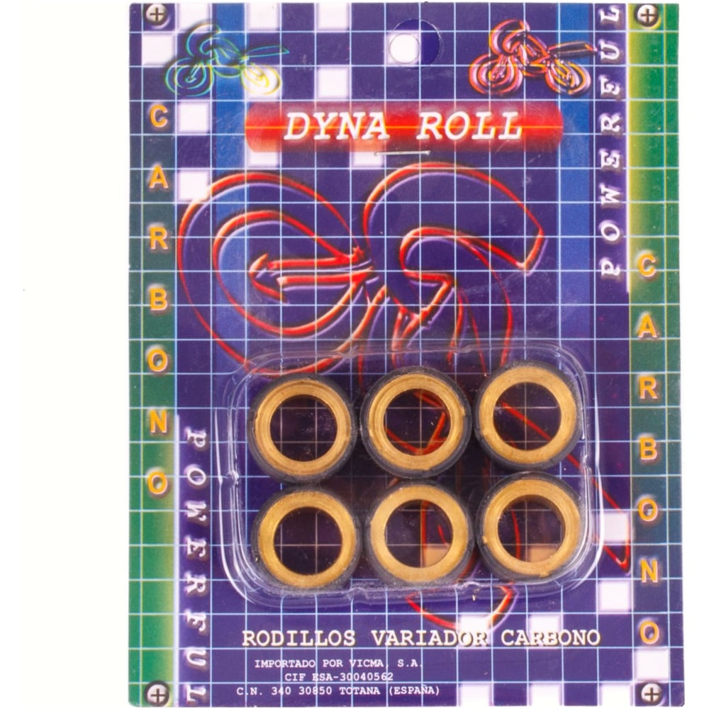 Dyna roll 1591039 variomatikgewichte, variomatikrollen 23 gr. carbon rollenkit 24x18 - mc20-2418-230 von Dyna Roll