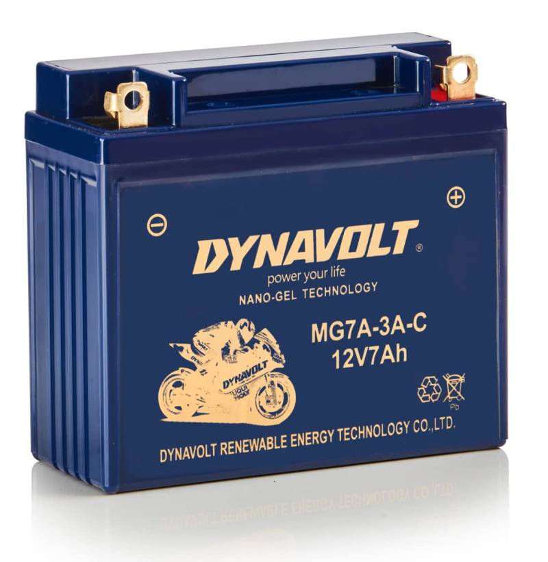 Accu Dynavolt MG7A-3A-C (YB7L-B) von Dynavolt