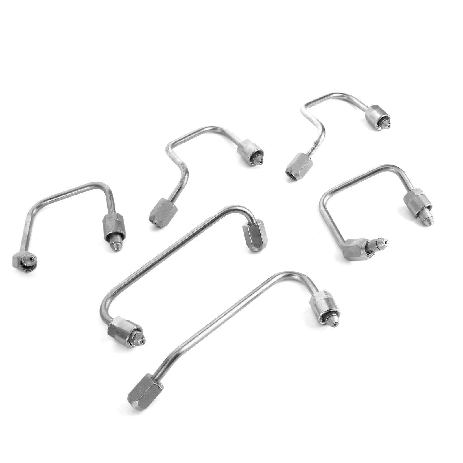 Dyocoag Complete Injector Fuel Line Set Edelstahl für Cummins 07-18 6.7l von Dyocoag