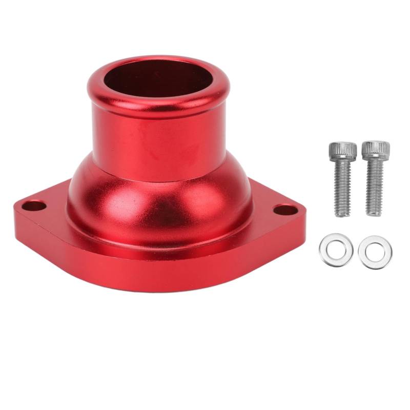 Dyocoag LS -Serie Billet Aluminium Thermostatgehäuse verbessertes Kühlmittel für Fahrzeuge mit LS1 LS2 LS6 LS7 Motoren (Rot) von Dyocoag