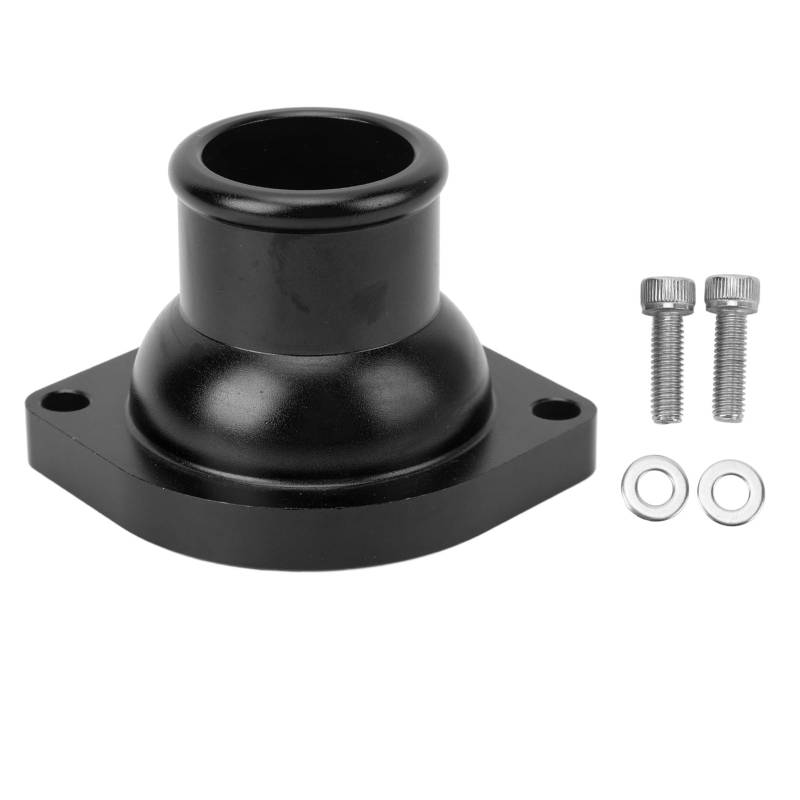 Dyocoag LS -Serie Billet Aluminium Thermostatgehäuse verbessertes Kühlmittel für Fahrzeuge mit LS1 LS2 LS6 LS7 Motoren (Schwarz) von Dyocoag