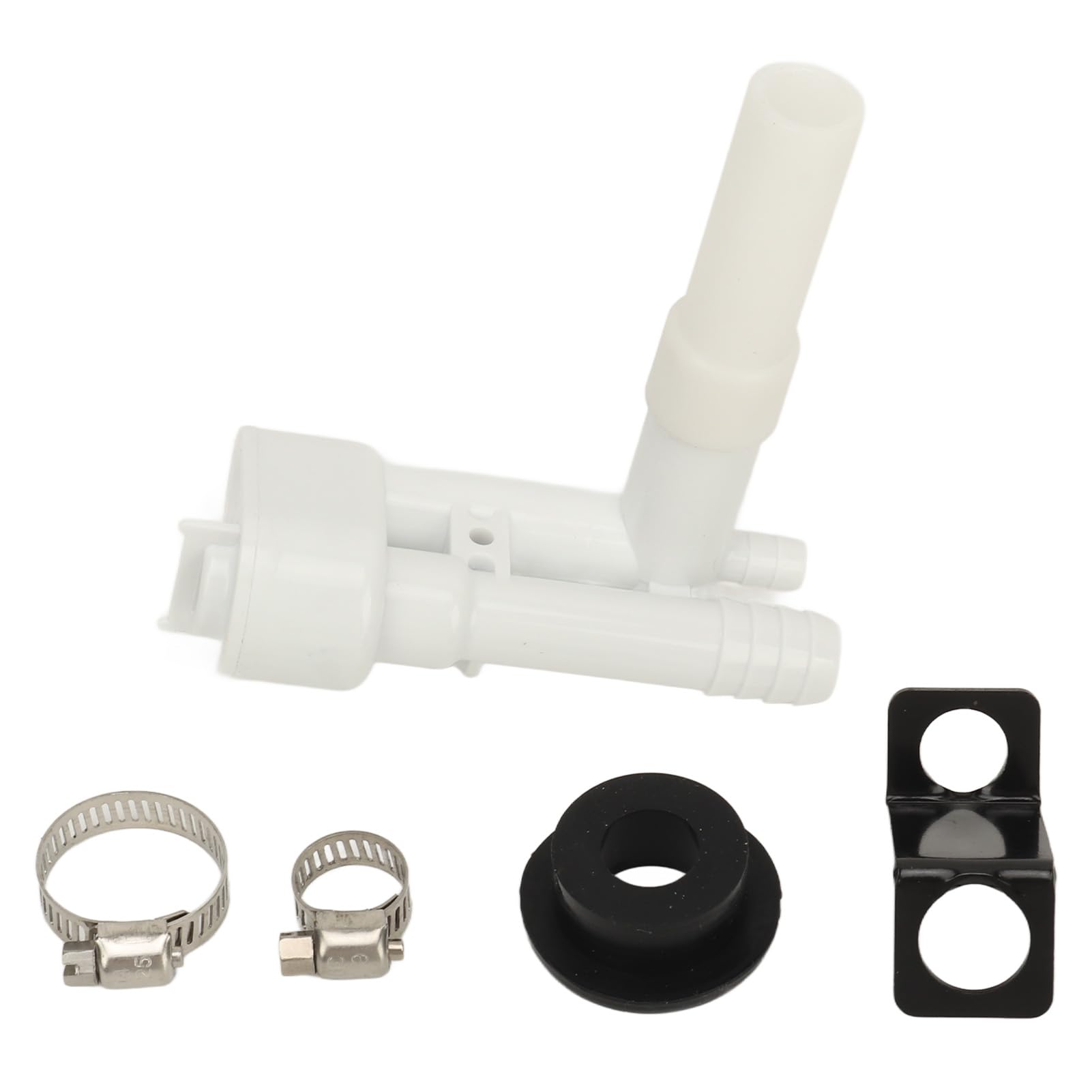 Dyocoag RV Toiletten Vakuum Breaker Kit Ersatz 300 321 320 310 Für Wohnmobile-Raumstärkende Bauchgummi Edelstahl Weiß 385230325 von Dyocoag