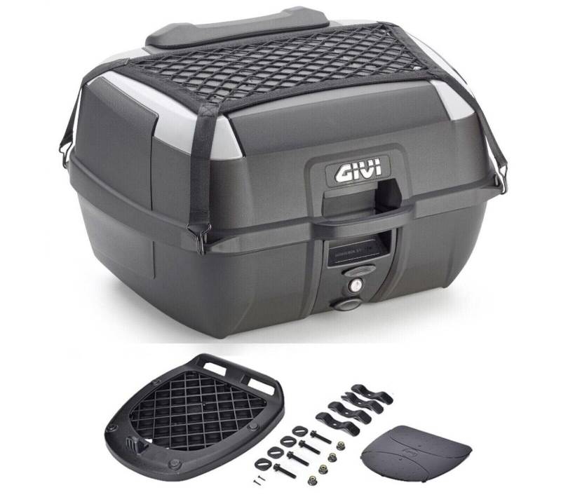 E-BIKERS Givi Topcase B45 B45+ Universal-Platte Monolock inkl. Rückenlehne von E-BIKERS