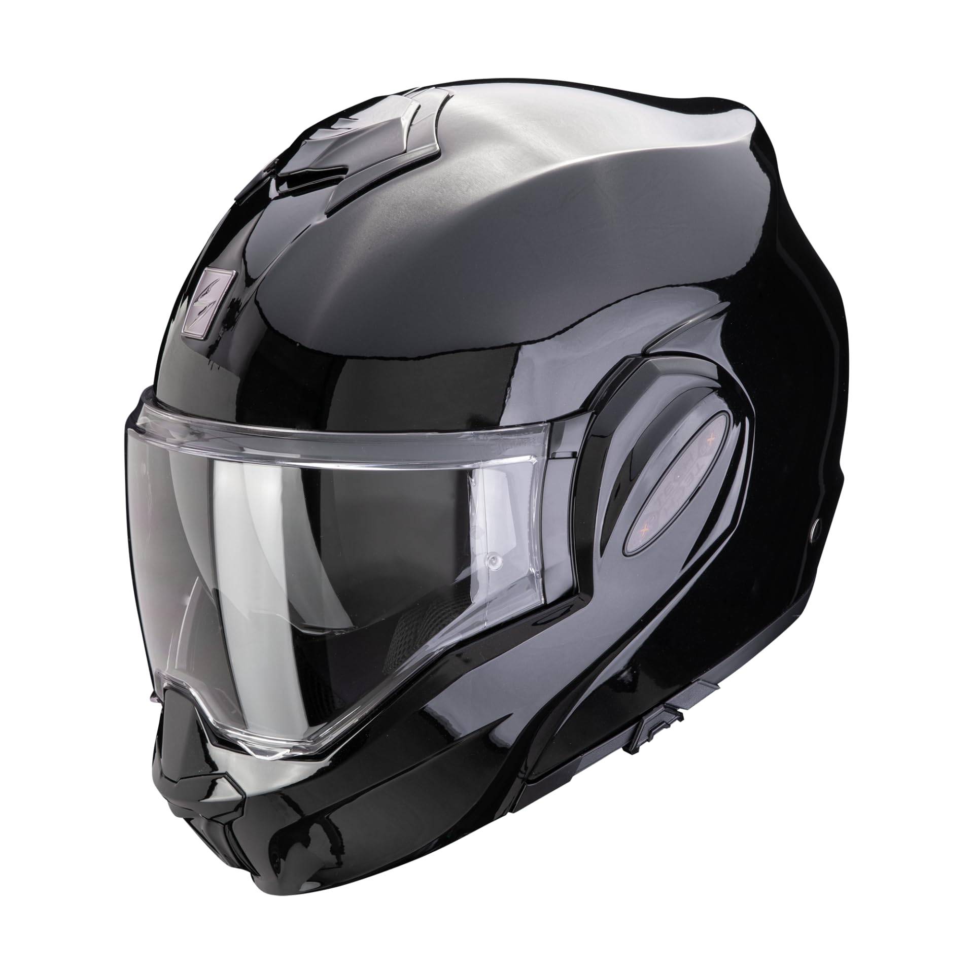 Scorpion Helm Exo-Tech Evo Pro Solid Metal Black Solid Größe XL von E-BIKERS