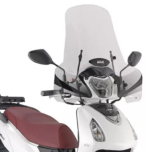 Windschutzscheiben-Set hoch GI VI, kompatibel mit SYM SYM SYMPHONY 125 EURO 5, 2021-2024 von E-Bikers