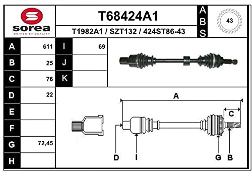 EAI T68424A1 Antriebselemente von EAI