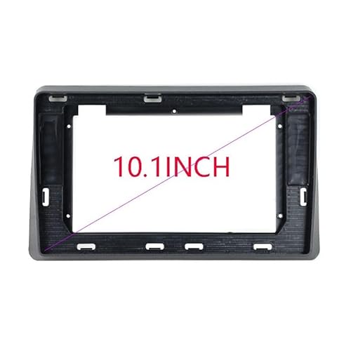 Autosoundrahmen 10,1 ZOLL Autoradio-Blende/Passend for Renault Master 2021 Stereo-Surroud-Panel Audio-Rahmen-Trim-Kit Autosoundsystemrahmen von EAKNFD