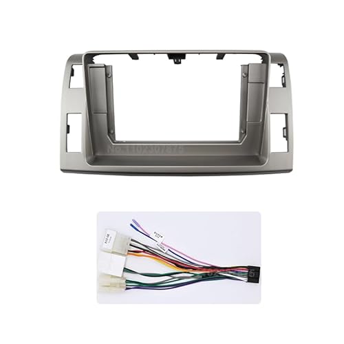 Autosoundrahmen 10,1-Zoll-Autoradio-Facia-Panel/passend for Toyota Previa 2007+ Tarago 2007-2016 Estima 2006-2016 Fascia Dash Kit DVD-Player-Audiorahmen Autosoundsystemrahmen(Set) von EAKNFD