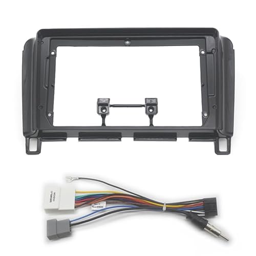 Autosoundrahmen 2 Din Autoradio-Einbau/Fit for Nissan Serena 4 C26 2010–2016, Auto-Stereo-Audio-DVD-Player-Panel, Dash-Kit-Rahmen, Mittelkonsolenhalter Autosoundsystemrahmen von EAKNFD