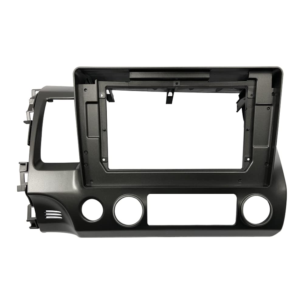 Autosoundrahmen 2 din 9/10,1 ZOLL Großbild-Autoradio 2Din Blendenrahmen-Adapter/Passend for Honda Civic 06-11 DVD-Player-Einbaurahmen-Kit Autosoundsystemrahmen(Left-frame,Only frame) von EAKNFD