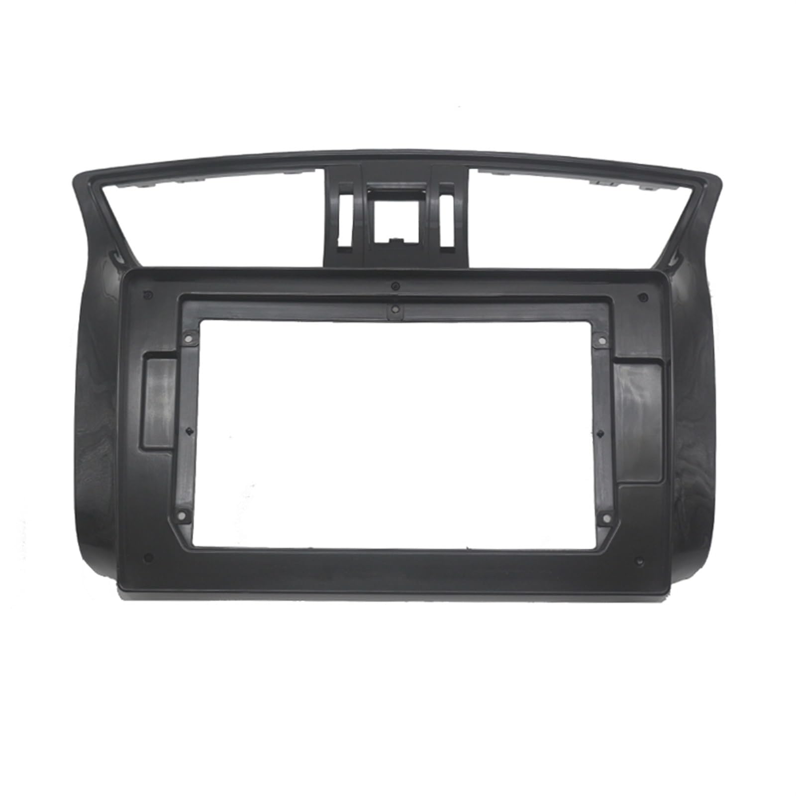 Autosoundrahmen 9/10 Zoll Autoradio-Rahmen-Set, passend for Nissan Sentra Sylphy 2012–2015, Auto-Stereo-Mittelkonsolenhalter, Faszienverkleidung, Lünette, Frontplatte Autosoundsystemrahmen(Fascia,9 in von EAKNFD