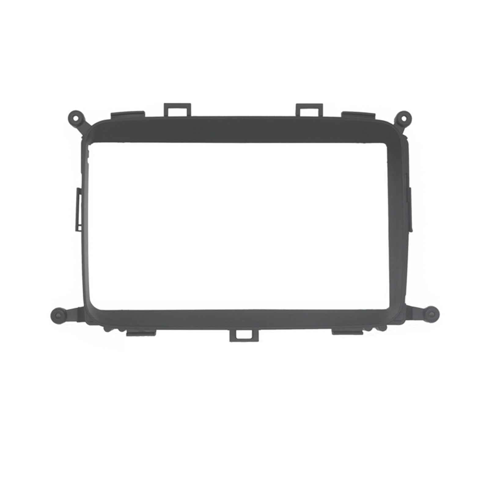 Autosoundrahmen 9-Zoll-Autoradio-Blende/Passend for KIA Carens 2013 2014 2015 2016 2017 Video-Panel-Player Audio Dash 2-Din-Rahmen Armaturenbrett-Montagesatz Autosoundsystemrahmen(Only fascia) von EAKNFD