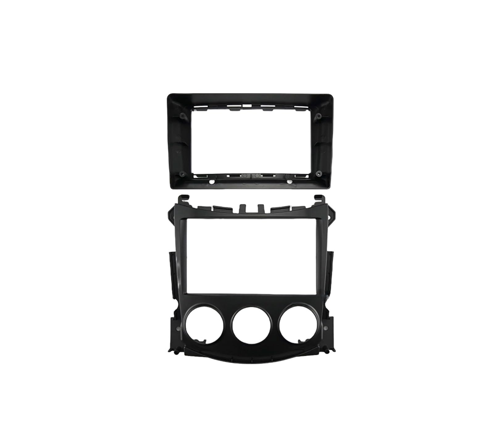 Autosoundrahmen 9-Zoll-Autorahmen/Fit for Nissan 370Z 2009-2012 Fascia Adapter Android Audio Dash Fitting Panel Kit Autosoundsystemrahmen von EAKNFD