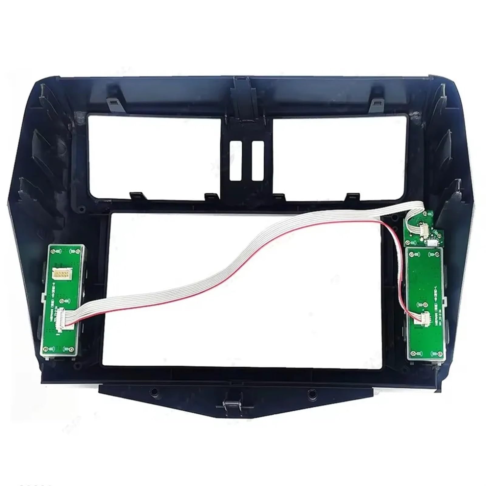 Autosoundrahmen Auto-Audio-Blendenrahmen OEM 9 Zoll/Passend for Toyota Prado 2010 2011 2012 2013 Android Radio Dekorative Paneele Autosoundsystemrahmen von EAKNFD