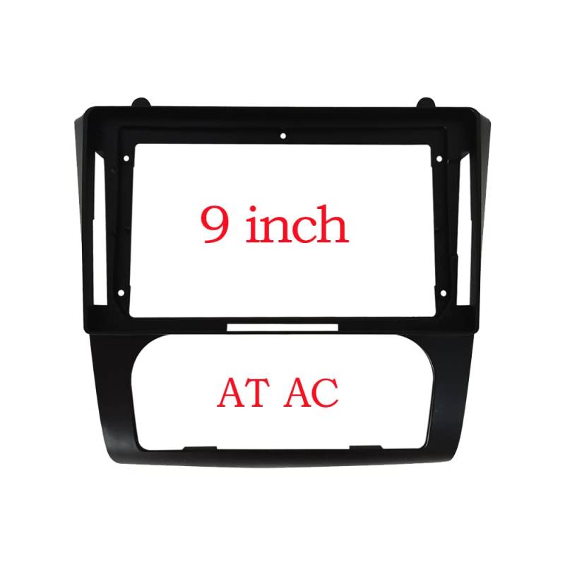 Autosoundrahmen Auto-DVD-Rahmen, Audio-Anbauadapter, Armaturenbrett-Verkleidung, 9 Zoll, passend for Nissan Teana Altima 2008–2012, for Nissan Sentra Radio Autosoundsystemrahmen(Only frame-AT AC) von EAKNFD