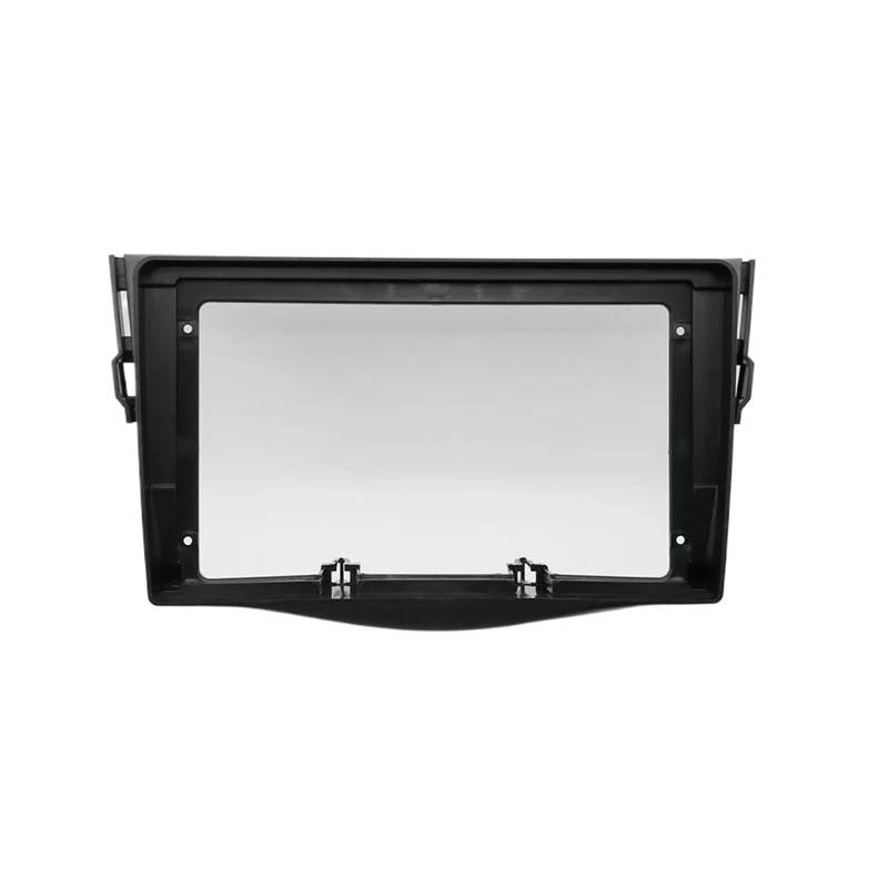 Autosoundrahmen Autoradio-Rahmen, 9 Zoll, DVD-Audio, Armaturenbrett-Verkleidung, 2-Din-Bildschirm, passend for Toyota RAV4 2007–2012 Autosoundsystemrahmen(Only Frame) von EAKNFD