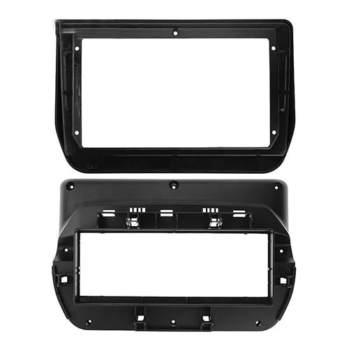 Autosoundrahmen Car Audio 9" Großbild-DVD-Blendenrahmen-Adapter/Passend for Starex H1 2017-2019 2Din Dash Installationspanel-Rahmen-Kit Autosoundsystemrahmen(Only Frame) von EAKNFD