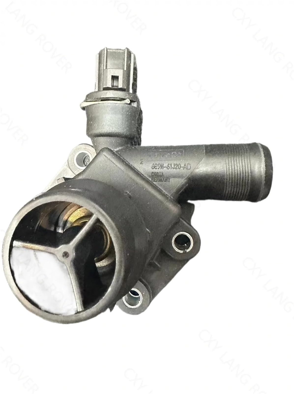 Kühlmittel Thermostat 3,2 l Benzin-Kühlmittel-Thermostatgehäuse mit Dichtung/passend for LAND ROVER Freelander LR2 Volvo S60 V60 XC60 XC70 XC90 31355151 LR006071 Autothermostat - Ersatzteil von EAKNFD