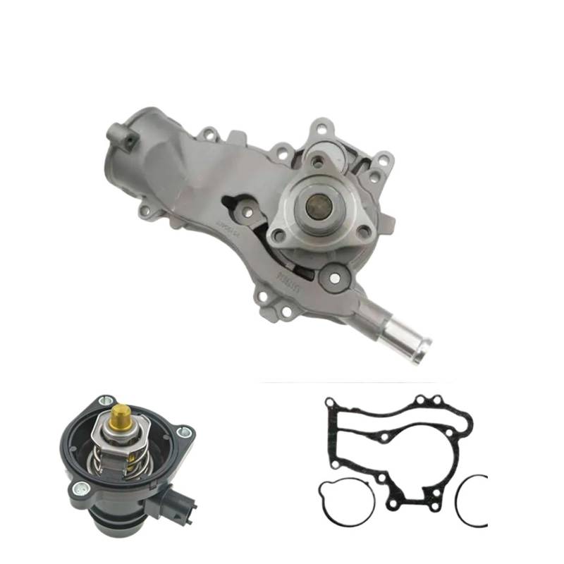 Kühlmittel Thermostat Motorwasserpumpe und Kühlmittelthermostat 55579016 55593033 55561629 / Passend for Vauxhall Opel Adam Corsa DE Astra J Chevrolet Cruze Aveo Autothermostat - Ersatzteil(SET) von EAKNFD