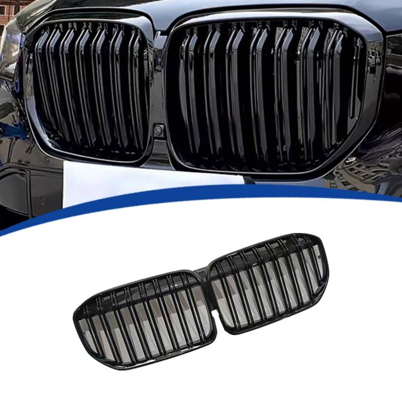 Auto Front Kühlergrill Gitter für BMW 7 Series G11 G12 2019-2022, Verschleißfest Wetterfest Langlebig Gitter Autogrill-Netz Ersatz Tuning Zubehör von EASHAN