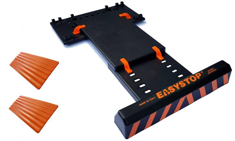 Kit Garage Easystop. Radstopper + Autotürschutz. Verstellbar Platzsparend von EASYSTOP