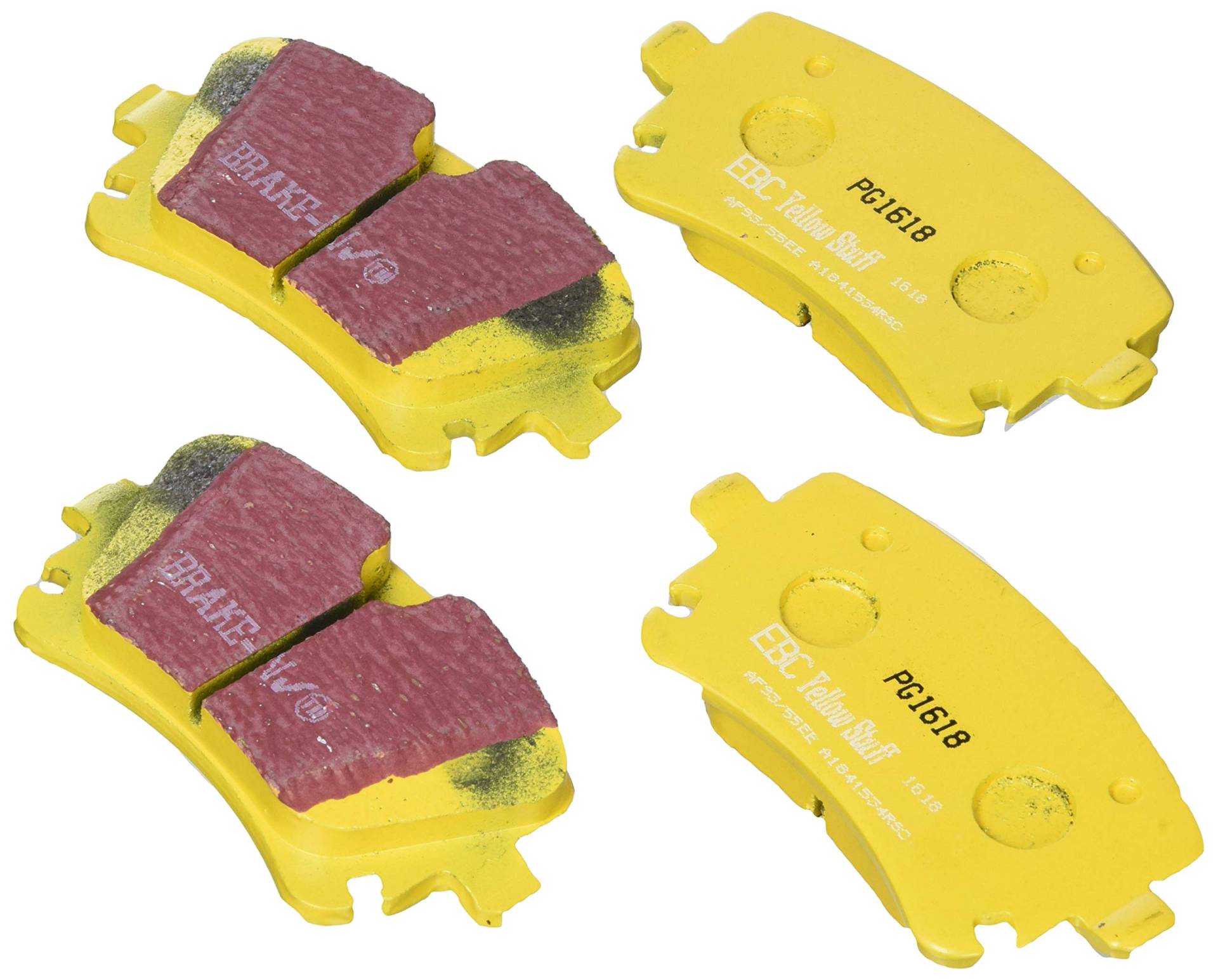 EBC Brake DP41534R Bremsbeläge für Uso Stradale und Trackday Yellowstuff 4000 Series von EBC Brake