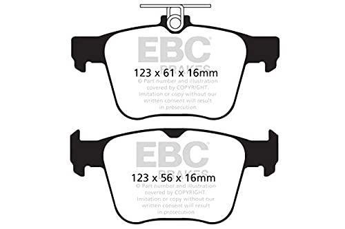 EBC Brake DP52173NDX Bremsbelag Endurance Bluestuff Ndx Trackday von EBC Brake