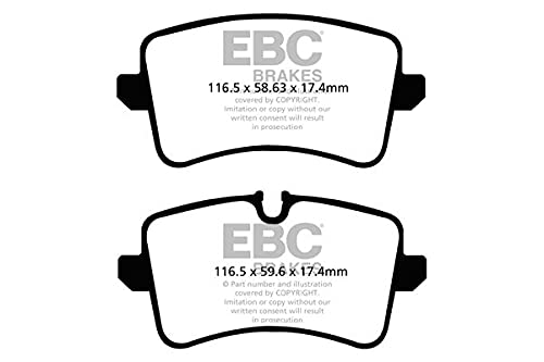 EBC Brake DP42082R Bremsbelag für den Straßenverkehr und Trackday Yellowstuff 4000 Series von EBC Brakes