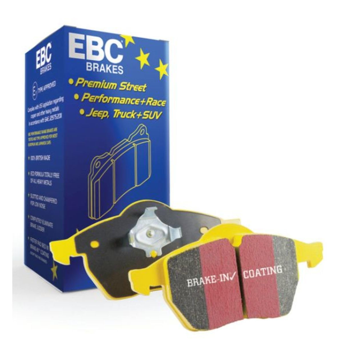 EBC Brake DP42143R Bremsbeläge für Stradale und Trackday Yellowstuff 4000 Series von EBC Brakes