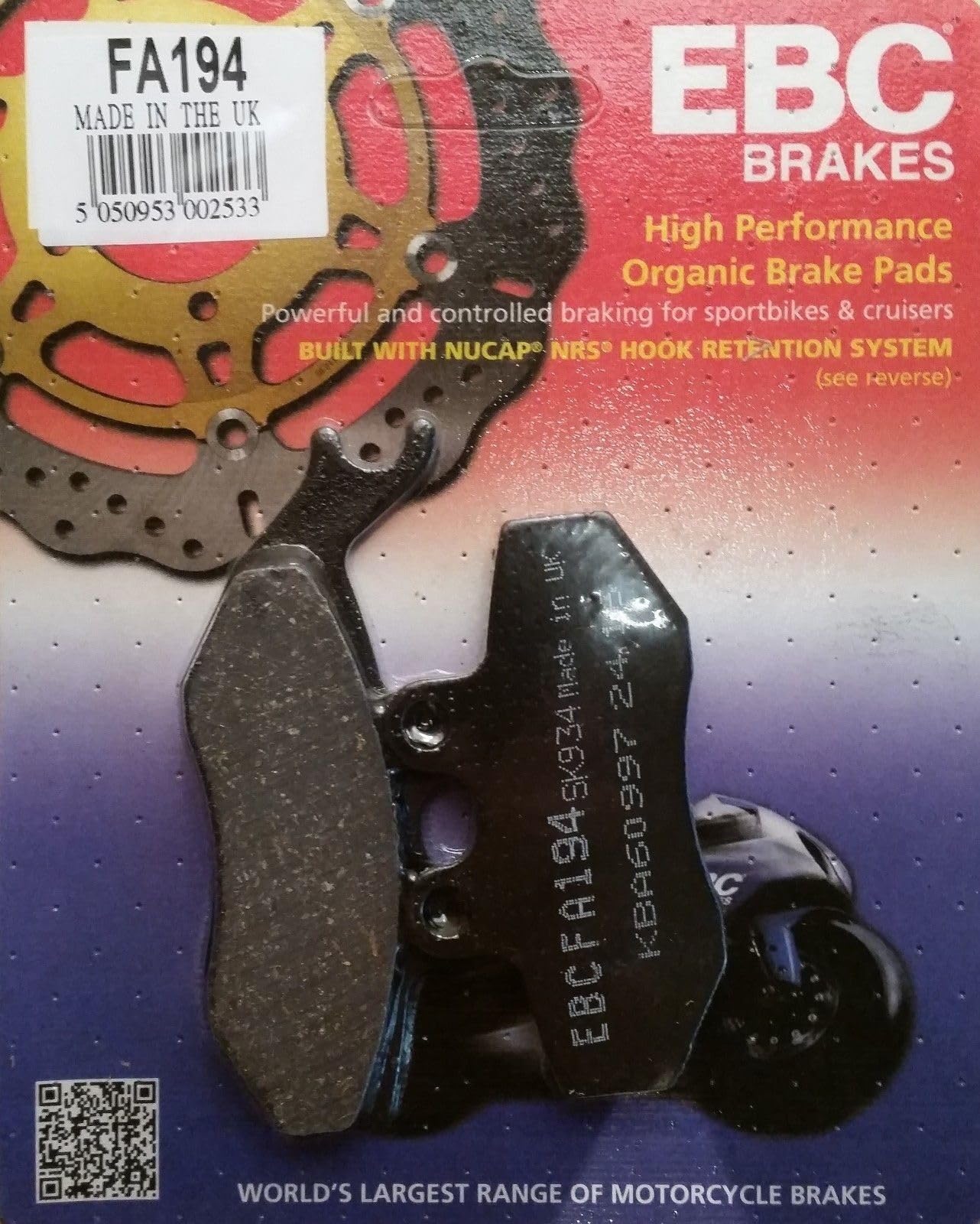 EBC Brake Pads FA194 von EBC Brakes