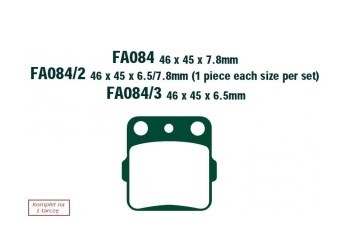 EBC Brakes Bremsbelagsatz FA084R Bremsbeläge,Bremsklötze,Bremssteine,Bremsbeläge & Bremsbelagsatz,Bremsklötze & Bremsbelagsatz von EBC Brakes