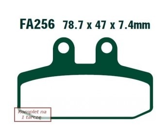 EBC Brakes Bremsbelagsatz FA256 Bremsbeläge,Bremsklötze,Bremssteine,Bremsbeläge & Bremsbelagsatz,Bremsklötze & Bremsbelagsatz von EBC Brakes