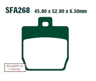 EBC Brakes Bremsbelagsatz SFA268 Bremsbeläge,Bremsklötze,Bremssteine,Bremsbeläge & Bremsbelagsatz,Bremsklötze & Bremsbelagsatz von EBC Brakes