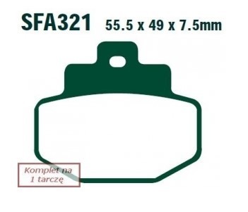 EBC Brakes Bremsbelagsatz SFA321 Bremsbeläge,Bremsklötze,Bremssteine,Bremsbeläge & Bremsbelagsatz,Bremsklötze & Bremsbelagsatz von EBC Brakes