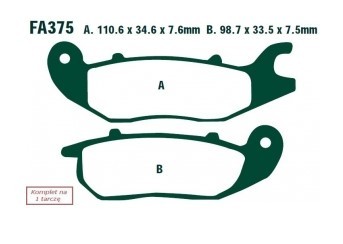 EBC Brakes Bremsbelagsatz SFA375 Bremsbeläge,Bremsklötze,Bremssteine,Bremsbeläge & Bremsbelagsatz,Bremsklötze & Bremsbelagsatz von EBC Brakes