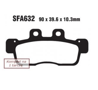 EBC Brakes Bremsbelagsatz SFA632 Bremsbeläge,Bremsklötze,Bremssteine,Bremsbeläge & Bremsbelagsatz,Bremsklötze & Bremsbelagsatz von EBC Brakes