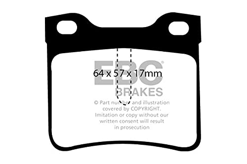 EBC Brakes DP1081 Blackstuff Bremsbeläge von EBC Brakes