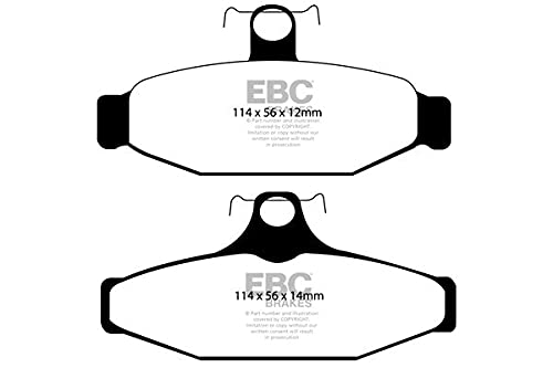 EBC Brakes DP1167 Blackstuff Bremsbeläge von EBC Brakes